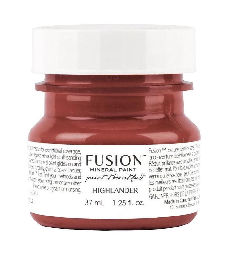 Highlander Fusion Mineral Tester size, 37 mL