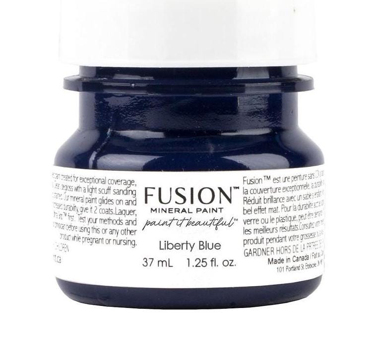 Liberty Blue Fusion Mineral Tester size, 37 mL