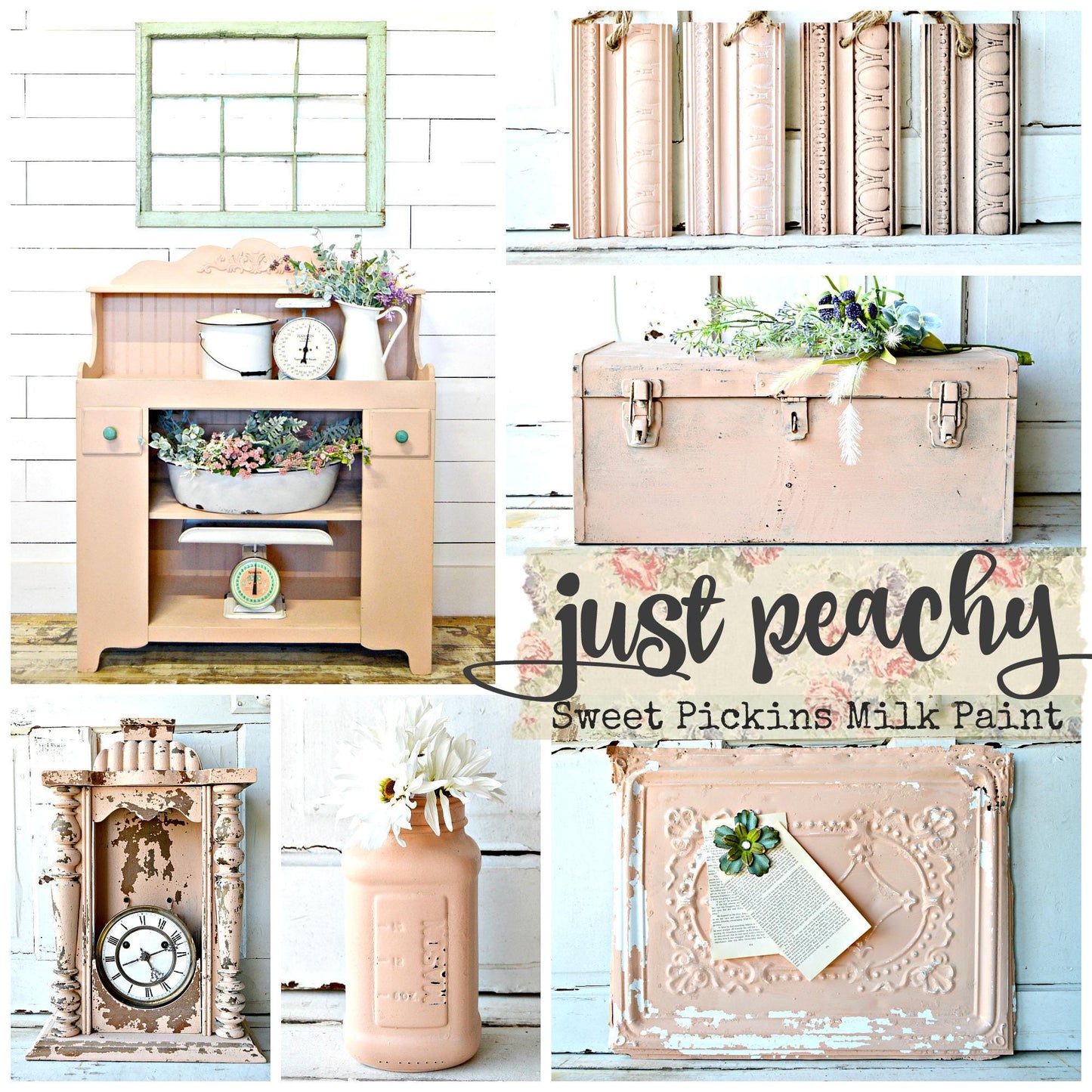 Sweet Pickins Milk Paint - Just Peachy