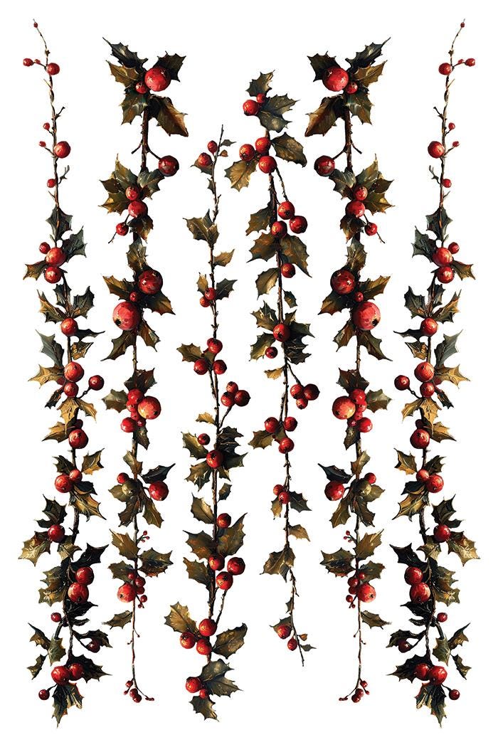 Crimson Velvet IOD 2024 Transfer Pad with (8) 8 x 12 Sheets