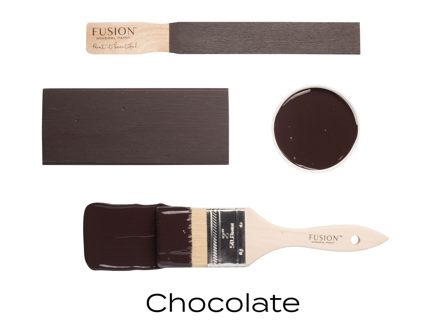 Chocolate Fusion Mineral Paint Pint