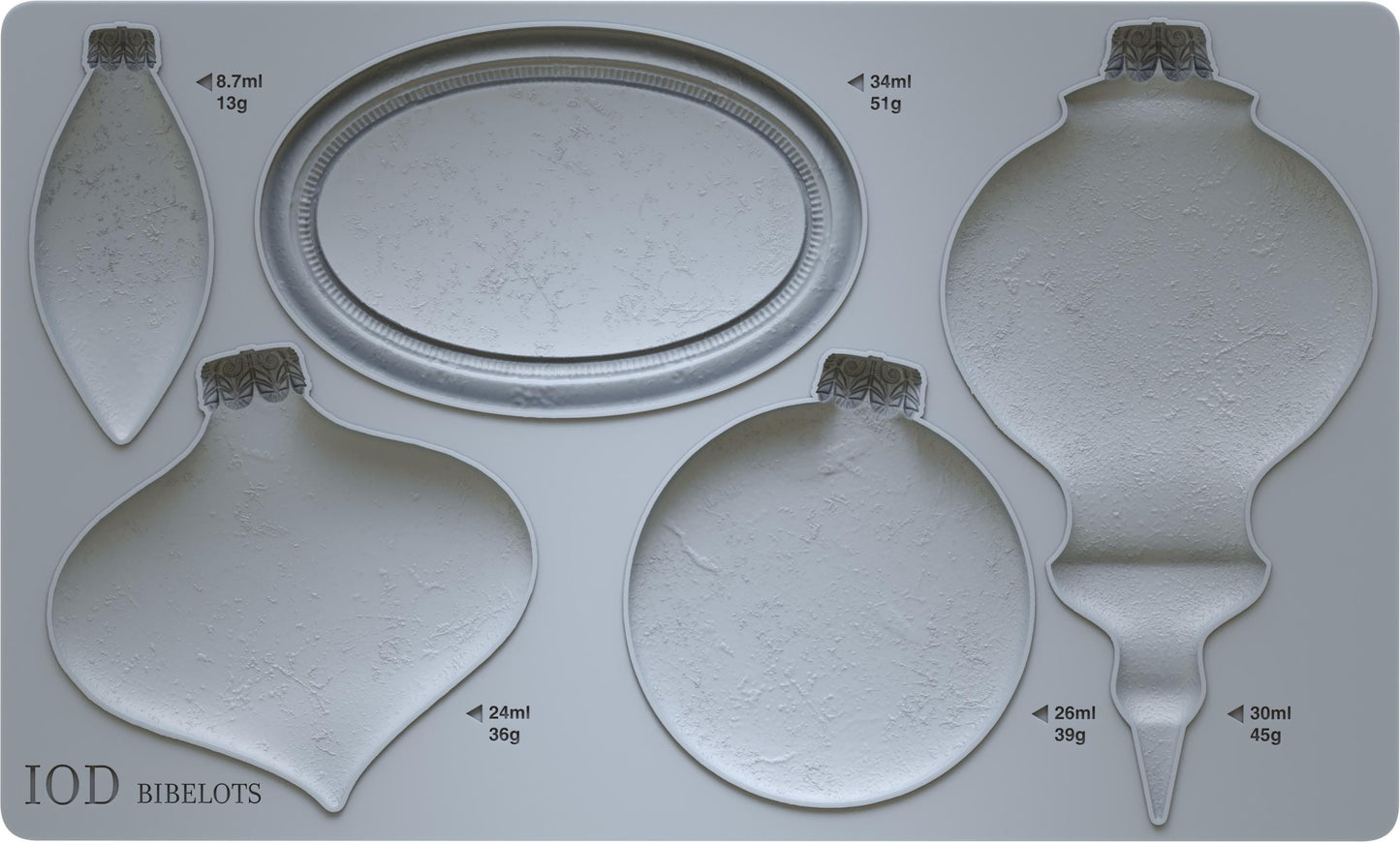 Bibelots 6x10 IOD 2024 Decor Mould