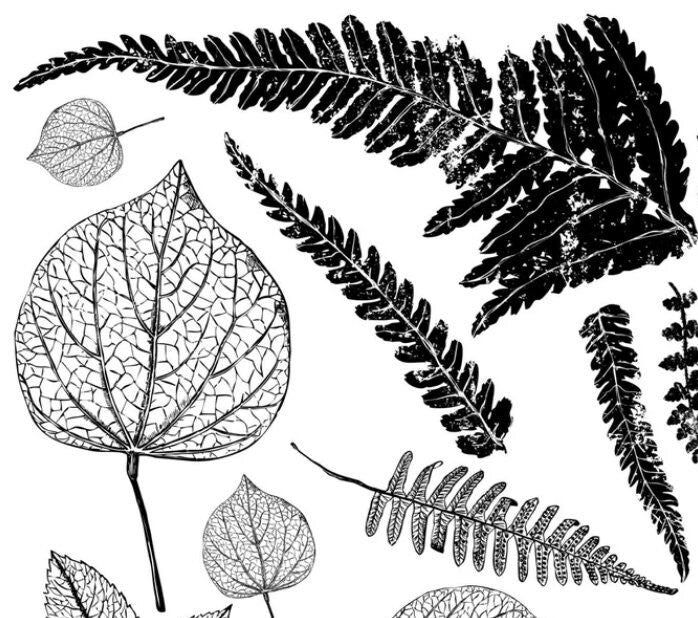 IOD Fronds Stamp