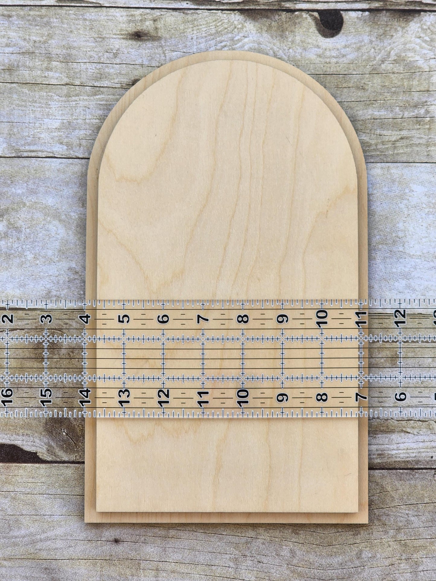 Arch Wood Frame, 12 x 7 Wooden Frames