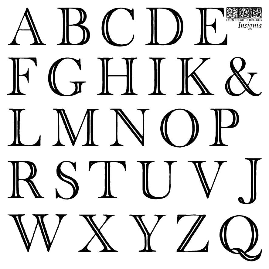 IOD Insignia Stamp Set