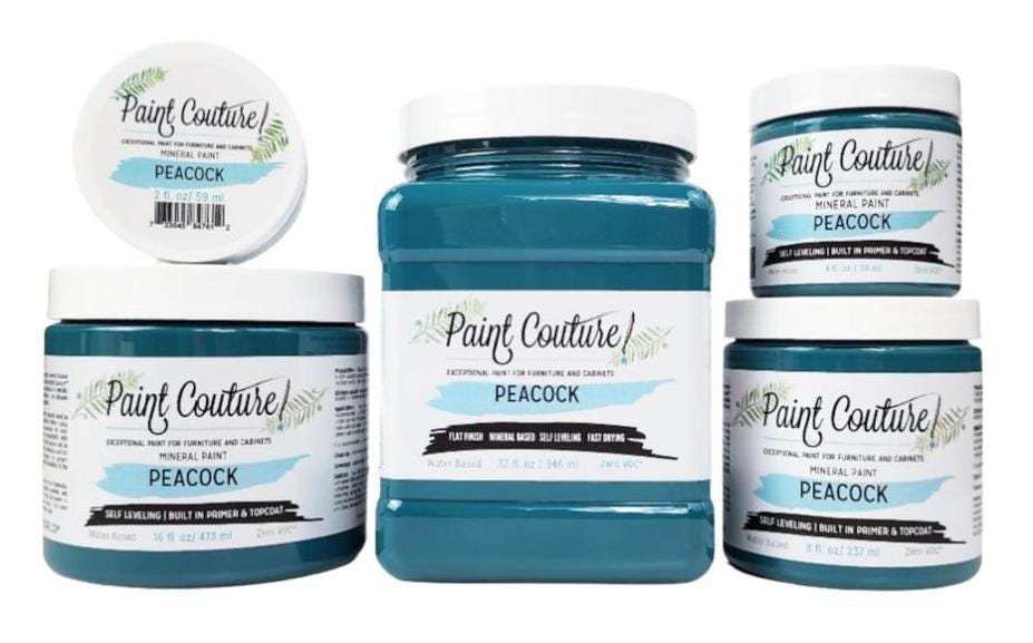 Paint Couture Peacock Mineral Paint