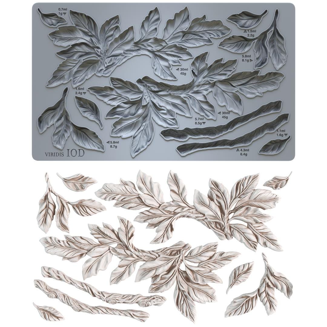 IOD Viridis 6x10 Decor Mould
