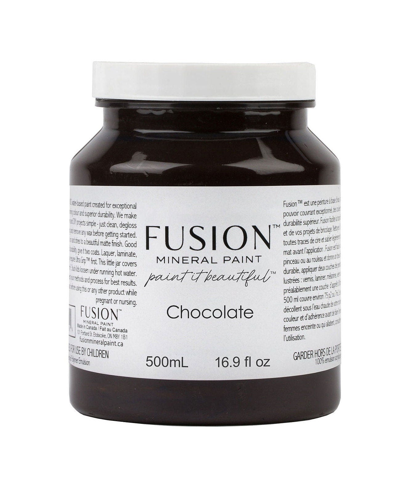 Chocolate Fusion Mineral Paint Pint
