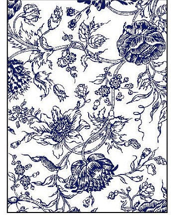 Indio Floral IOD Paint Inlay