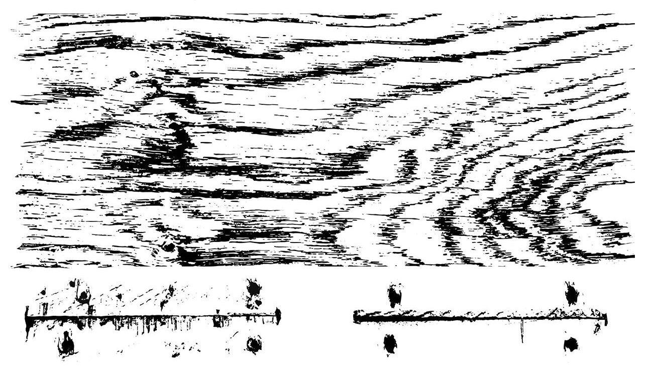 IOD Barnwood Planks Stamp