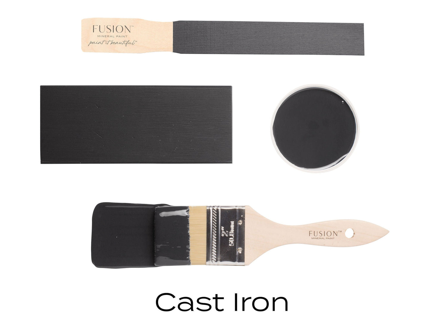 Cast Iron Fusion Mineral Tester size, 37 mL