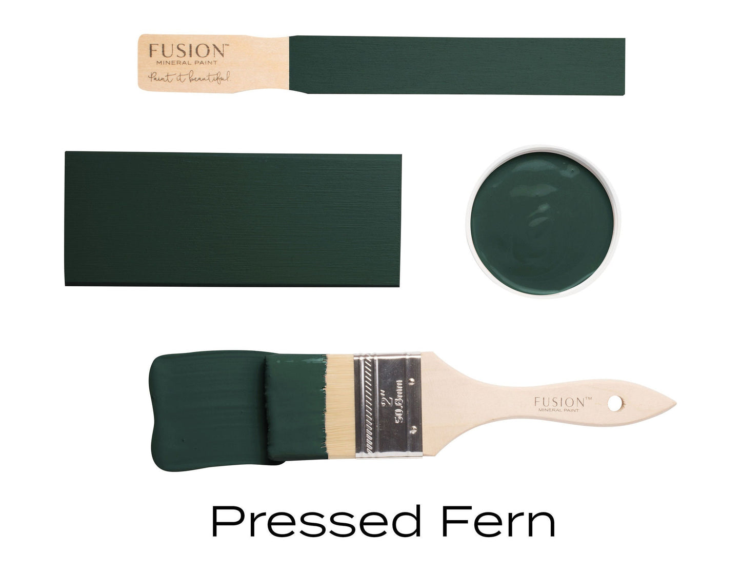 Pressed Fern Fusion Mineral Tester size, 37 mL