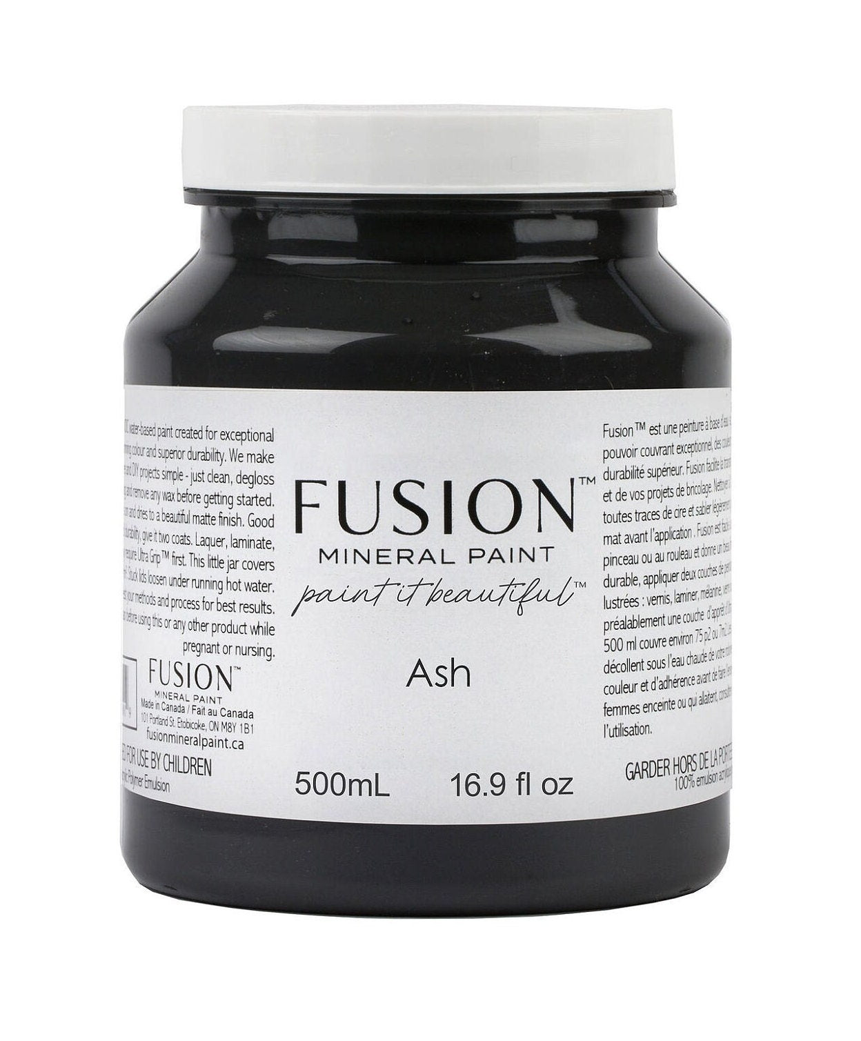 Ash Fusion Mineral Paint Pint