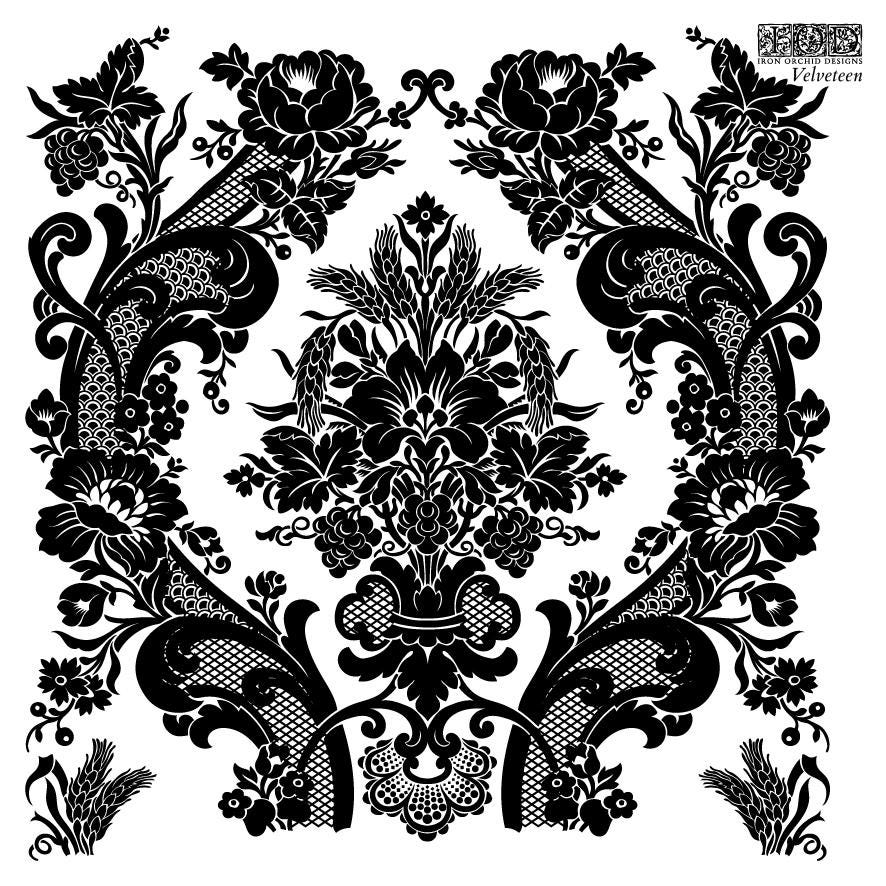 IOD Velveteen Stamp Set