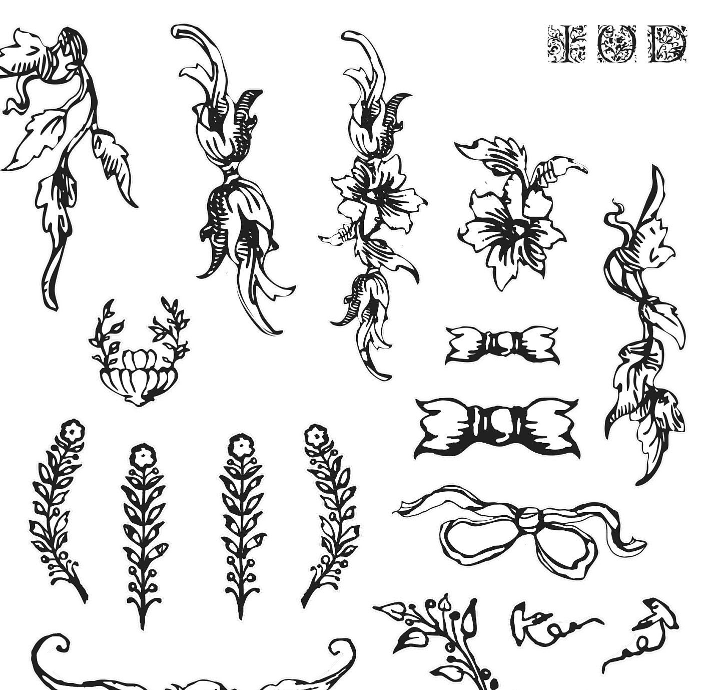 IOD Alphabellies Stamp