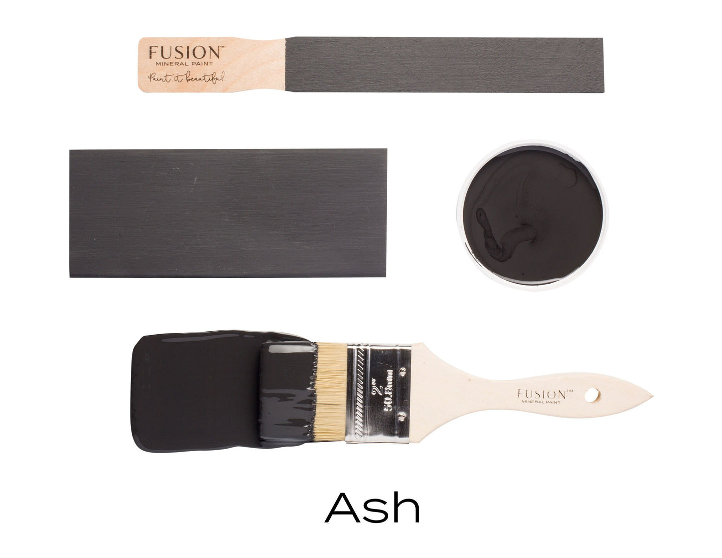 Ash Fusion Mineral Paint Pint