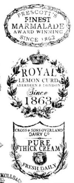IOD Crockery Stamp