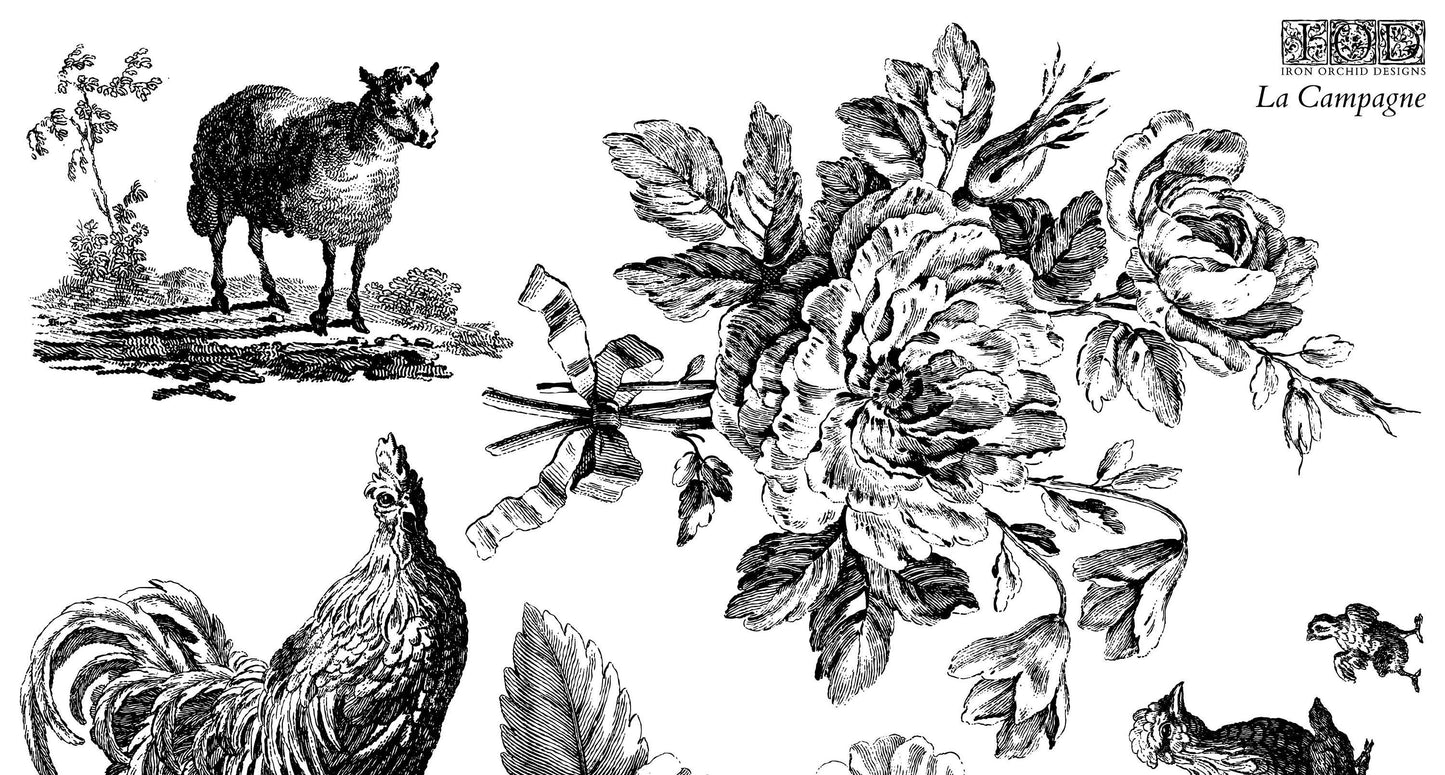 IOD La Campagne Stamps