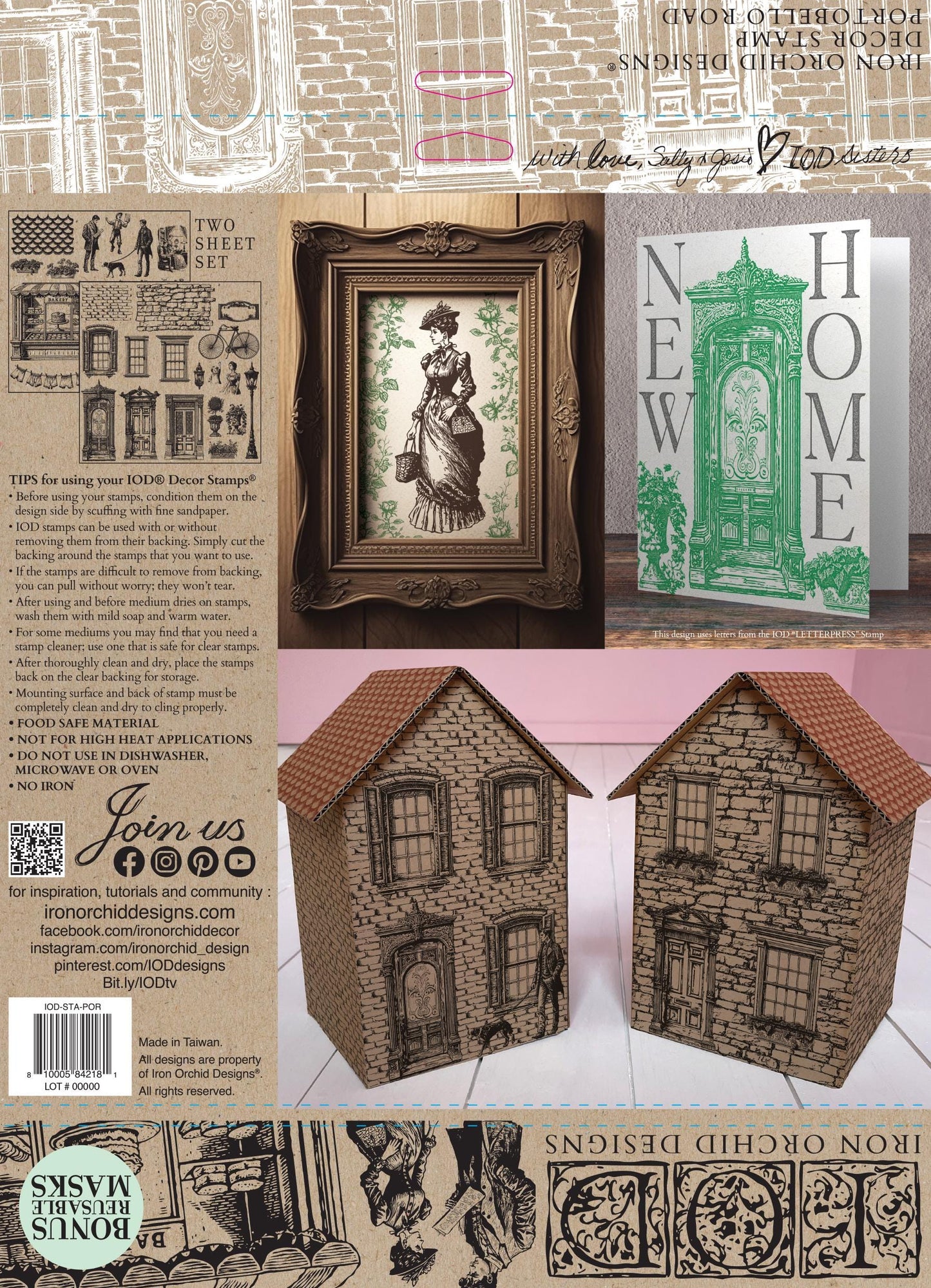 RETIRED IOD Portabello Road Stamps
