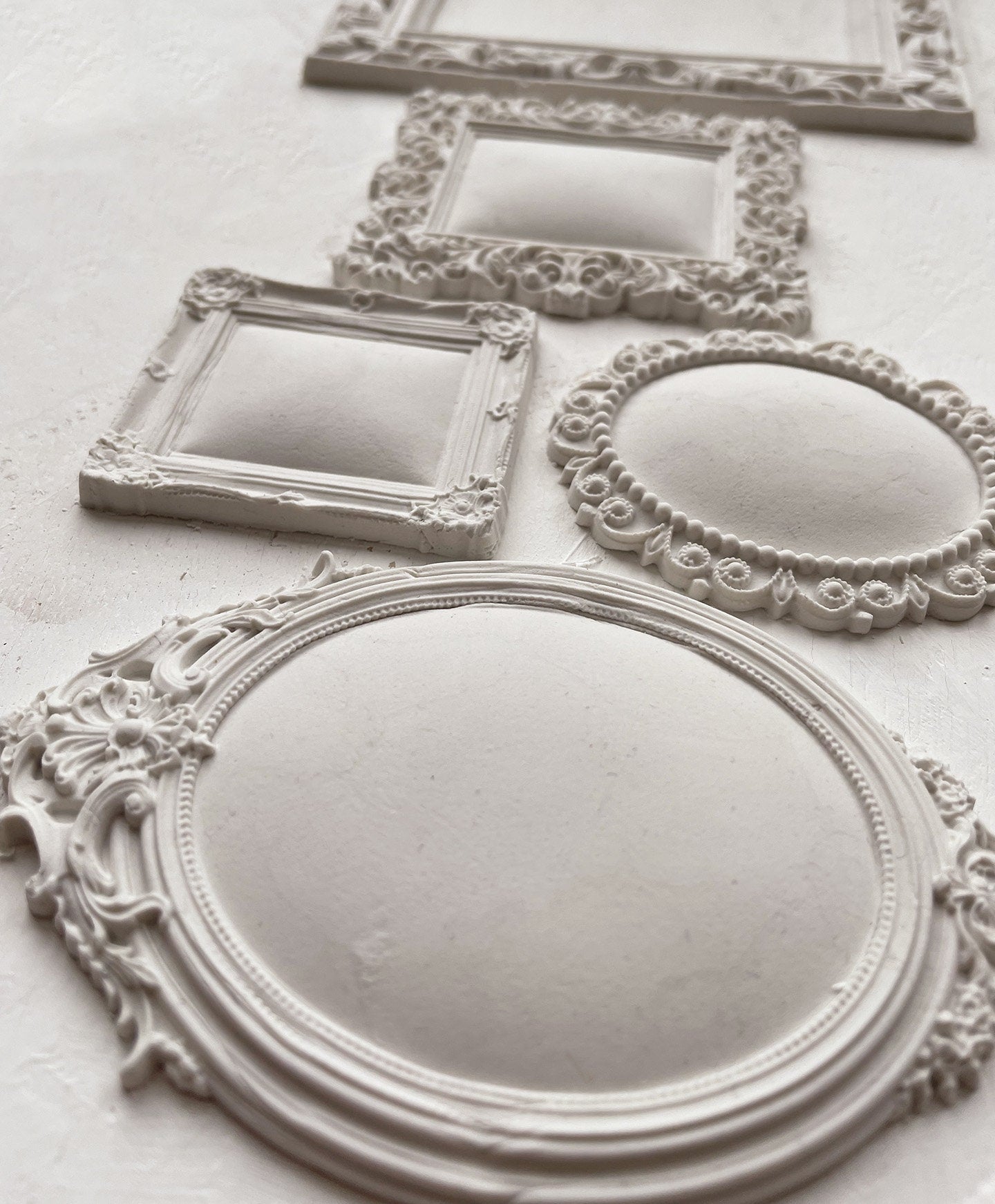 IOD Frames 6x10 Decor Mould Label Moulds Use With Clay or Resin Crafts Signs Sugar Arts Furniture Fall Decor, Frames Mold Ships in 1-2 days!