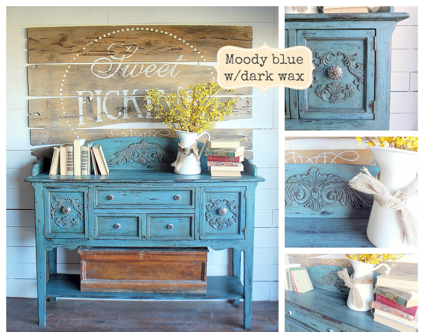 Sweet Pickins Milk Paint - Moody Blue
