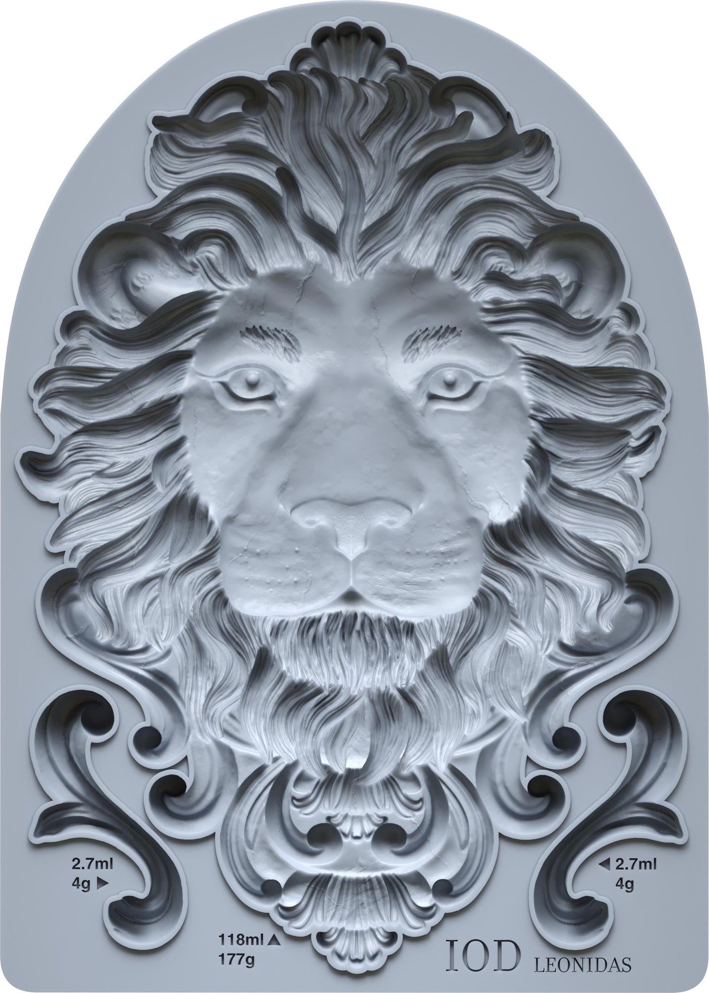 NEW IOD Leonidas 5x7 IOD Decor Mould
