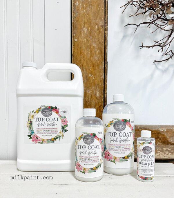 Sweet Pickins Free Shipping Matte Top Coat Final Finish- Chippy, Rustic, Wood, Prime