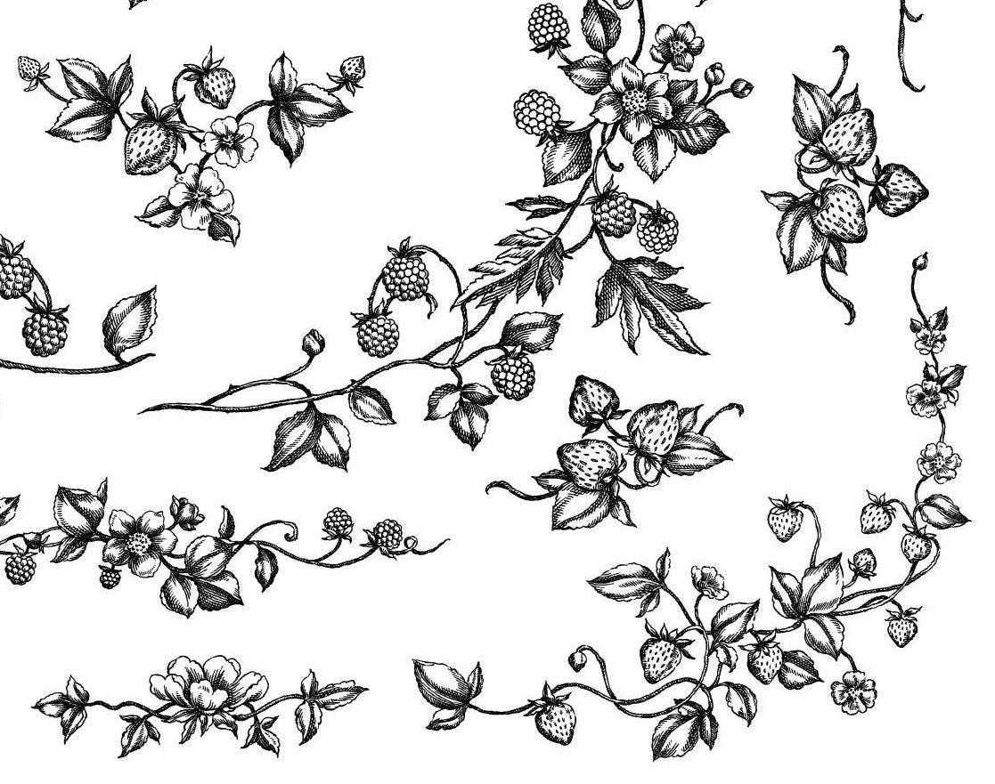 IOD Brambles and Berries Stamp