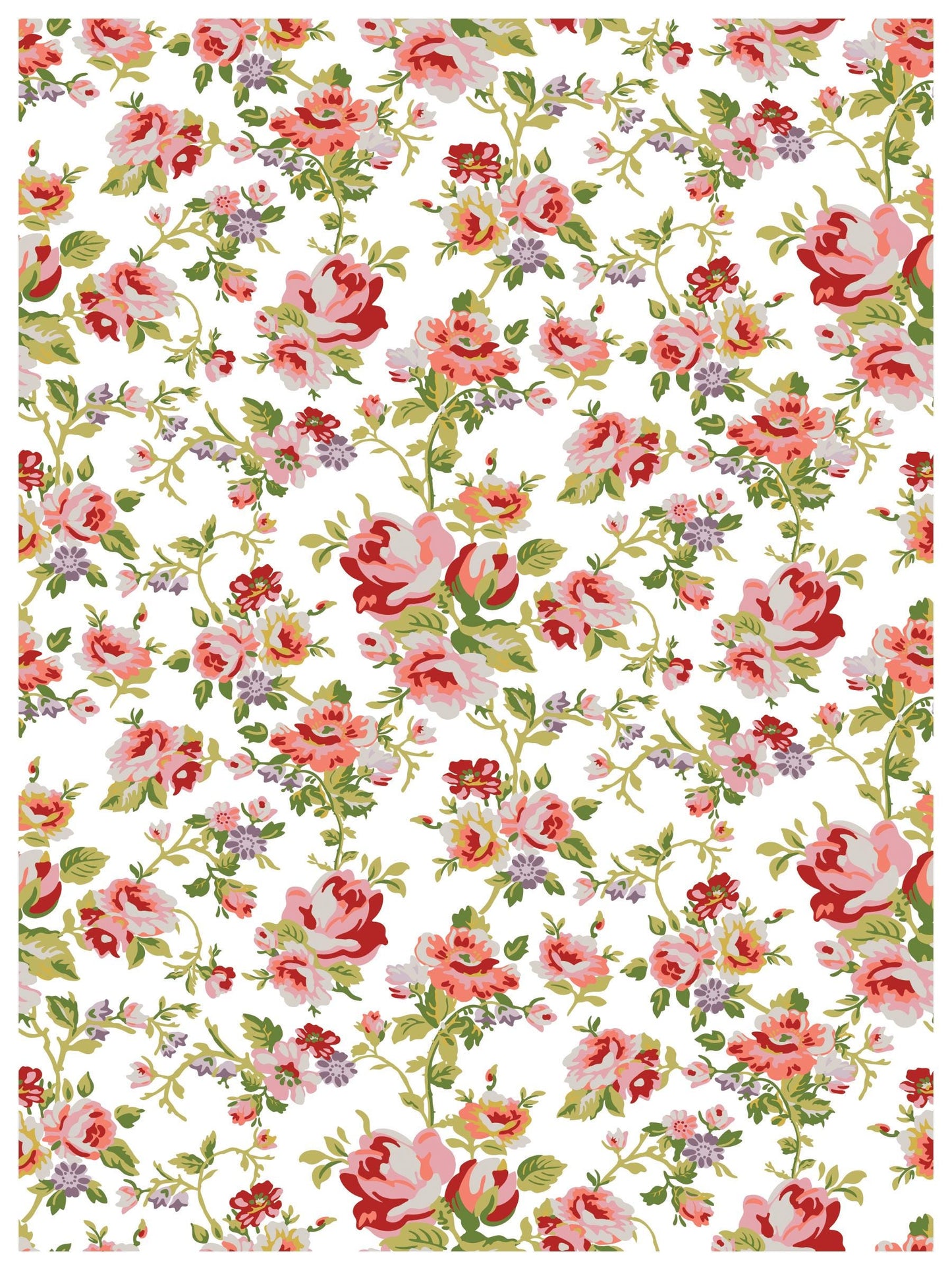 NEW Ditsy Bloom, IOD Paint Inlay