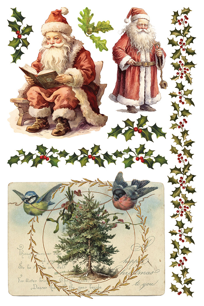 2025 IOD Santa's Hollow Transfer Pad with (8) 8 x 12 Sheets