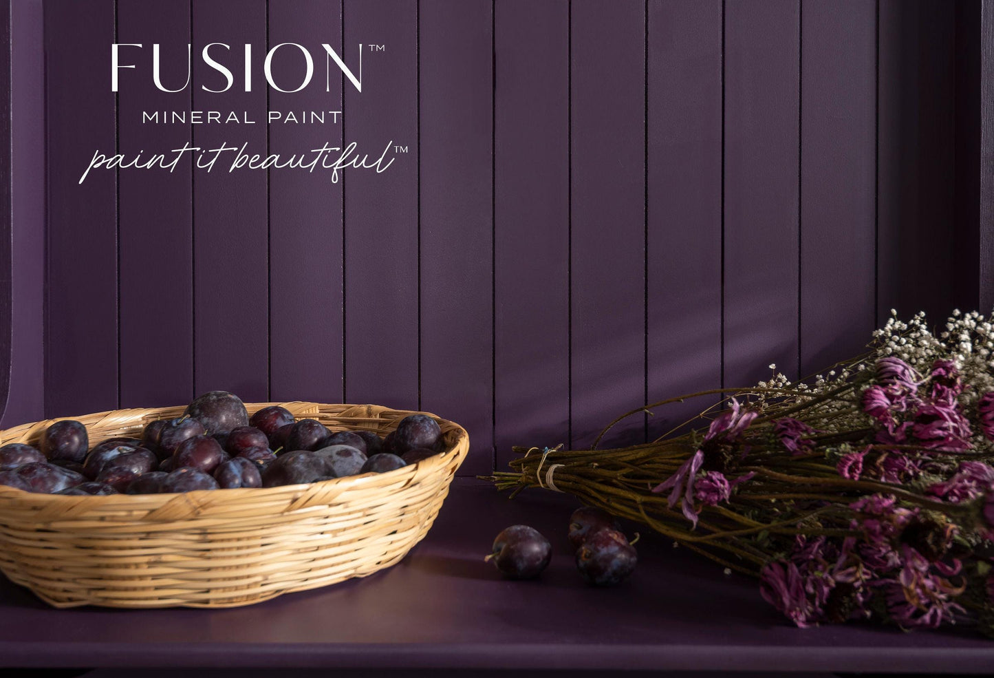 NEW Velvet Plum Fusion Mineral Paint Pint