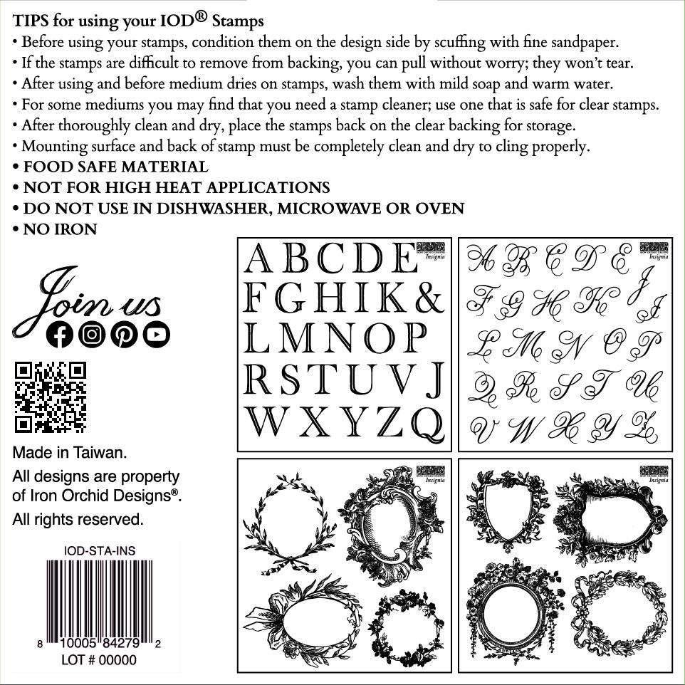 IOD Insignia Stamp Set