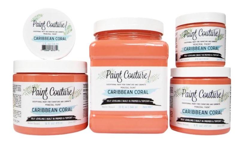 Paint Couture Caribbean Coral Mineral Paint