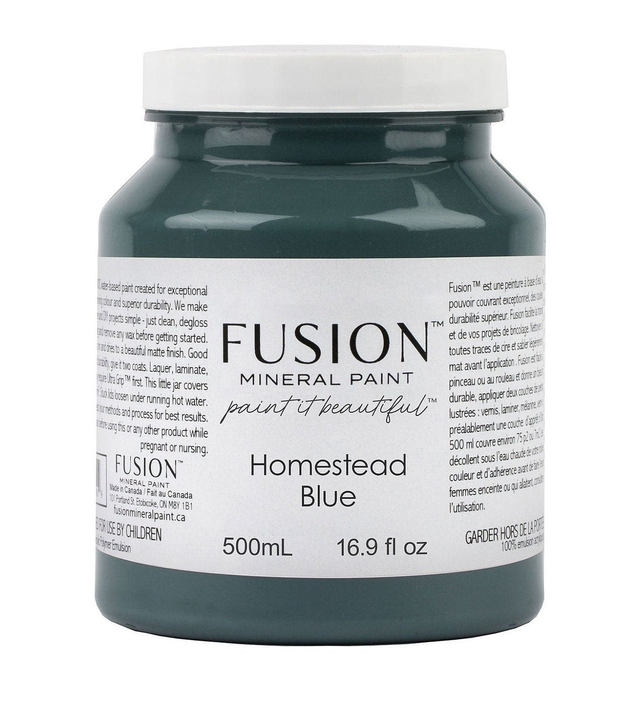 Homestead Blue Fusion Mineral Paint Pint