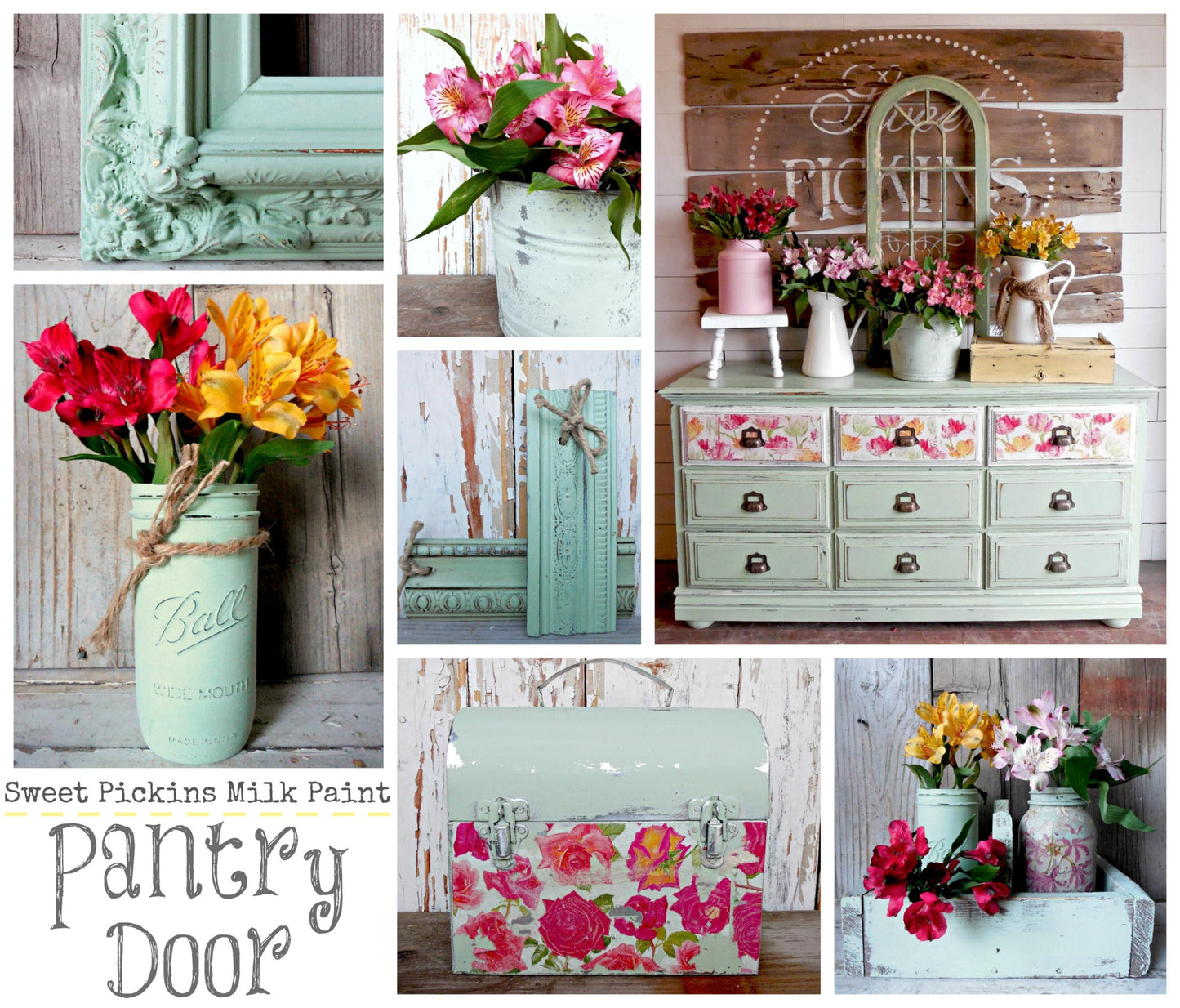 Sweet Pickins Milk Paint - Pantry Door