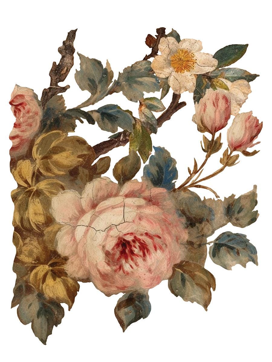 Joie de Roses IOD Transfer Pad with (8) 12 X 16 Sheets