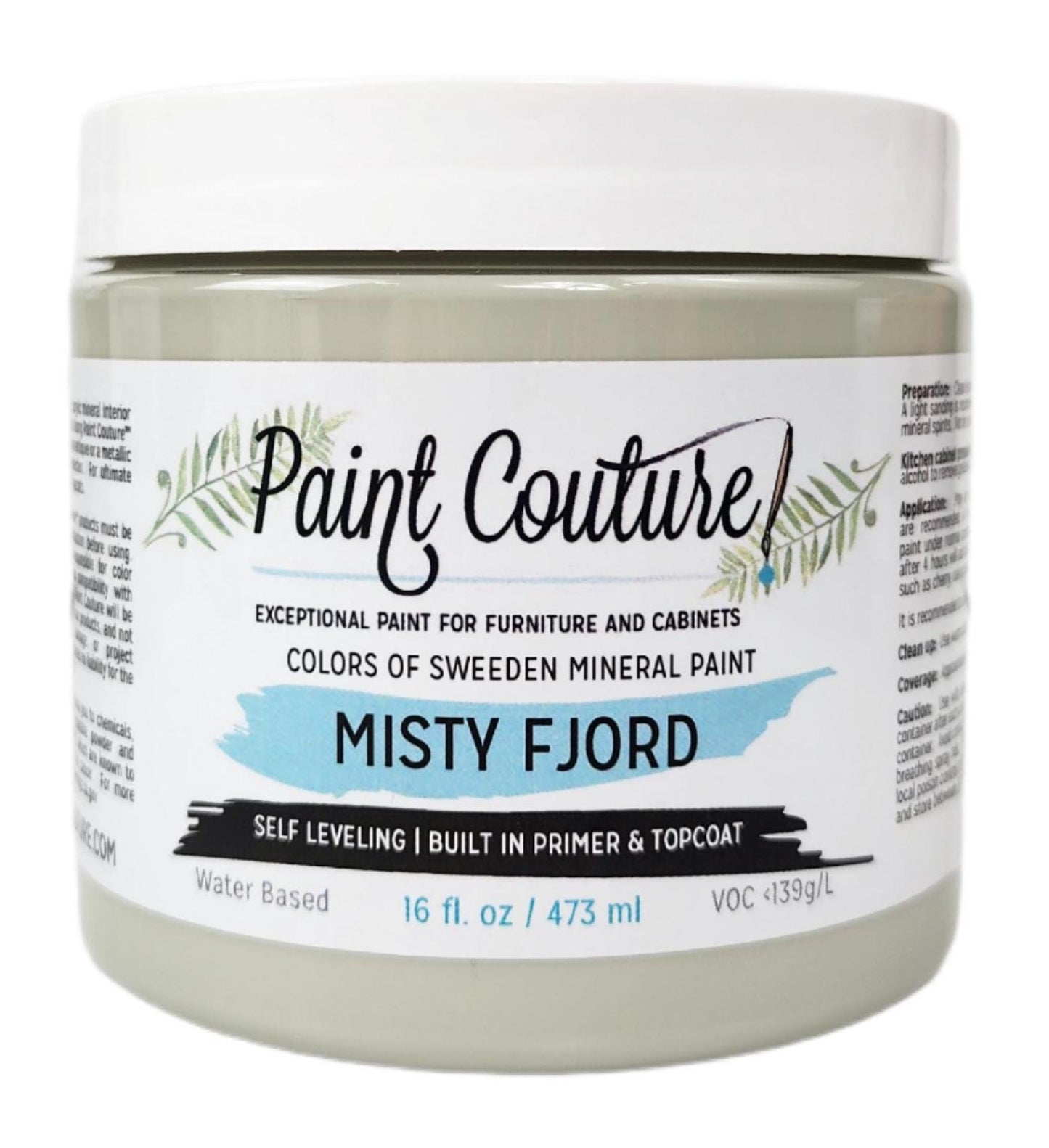 Paint Couture Misty Fjord Mineral Paint