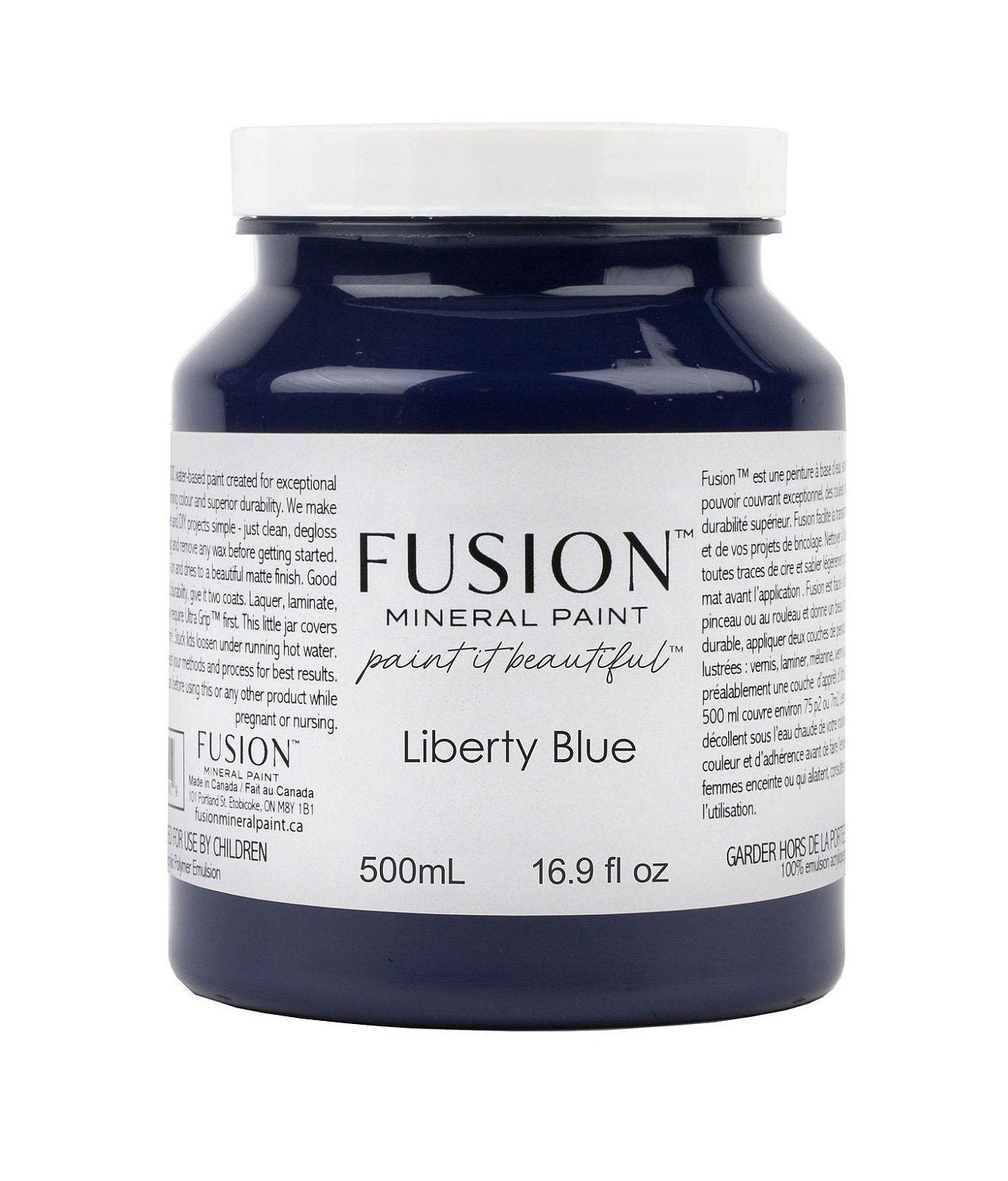 Liberty Blue Fusion Mineral Paint Pint