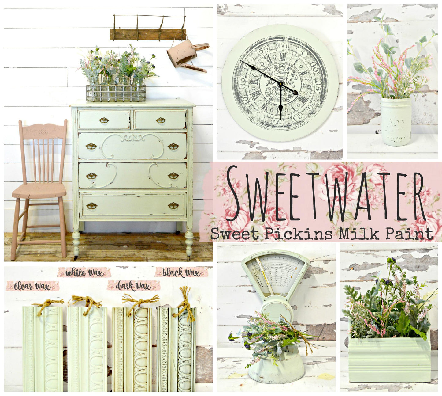 Sweet Pickins Milk Paint - Sweetwater