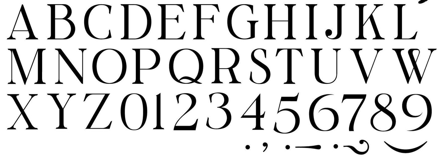 IOD Letterpress Stamp