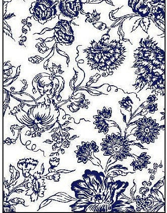 Indio Floral IOD Paint Inlay