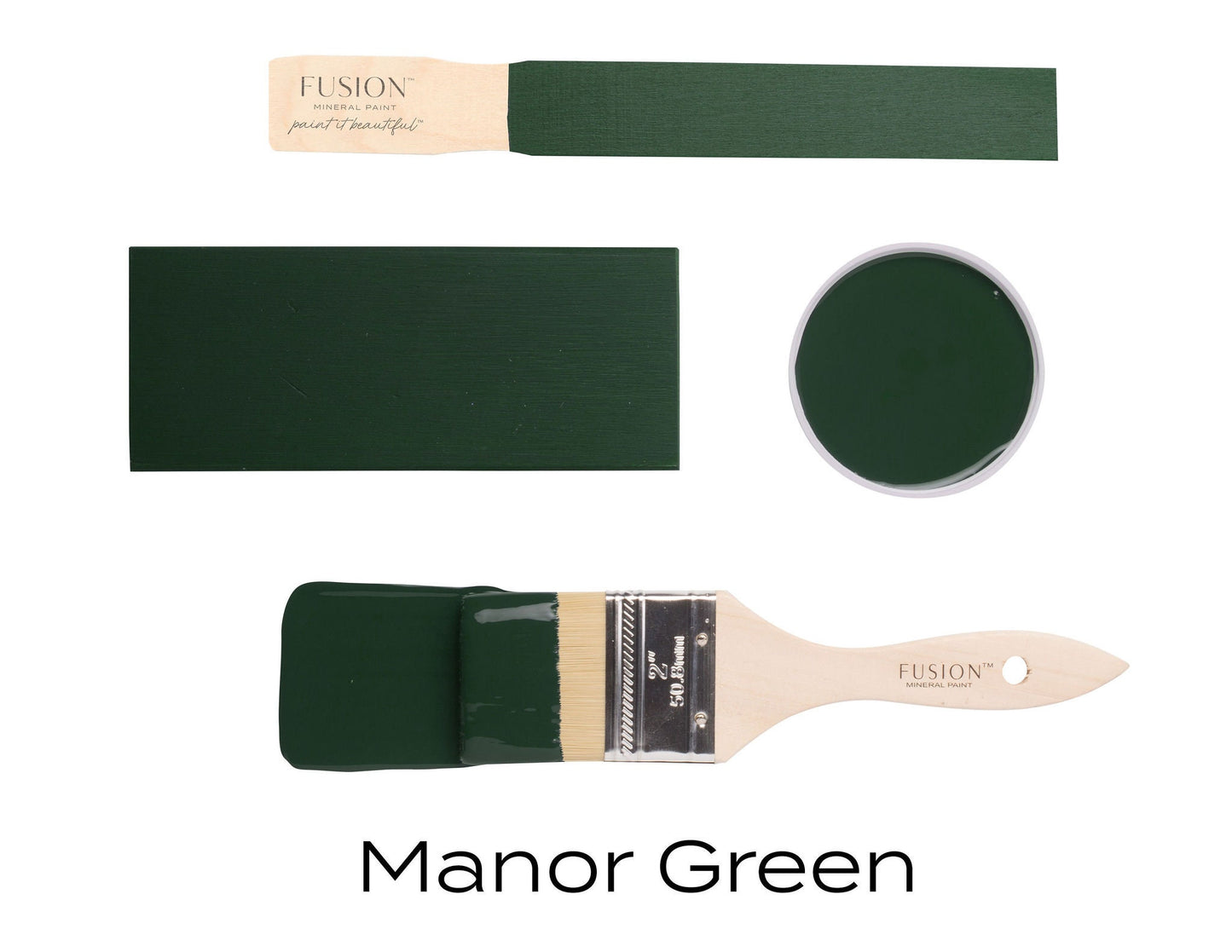 Manor Green Mineral Paint Pint