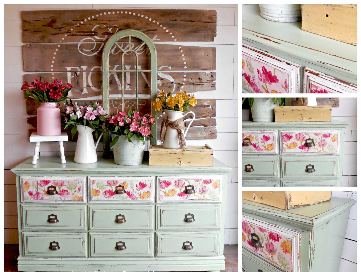 Sweet Pickins Milk Paint - Pantry Door