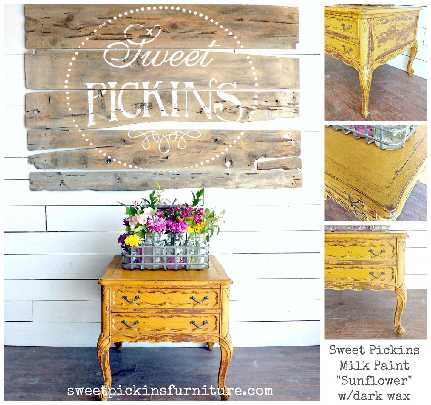 Sweet Pickins Milk Paint - Sunflower