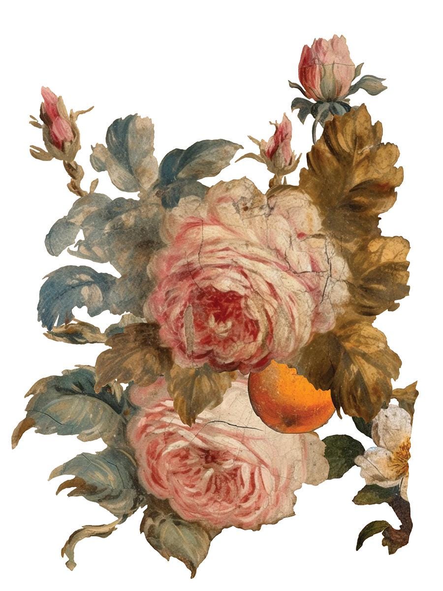Joie de Roses IOD Transfer Pad with (8) 12 X 16 Sheets