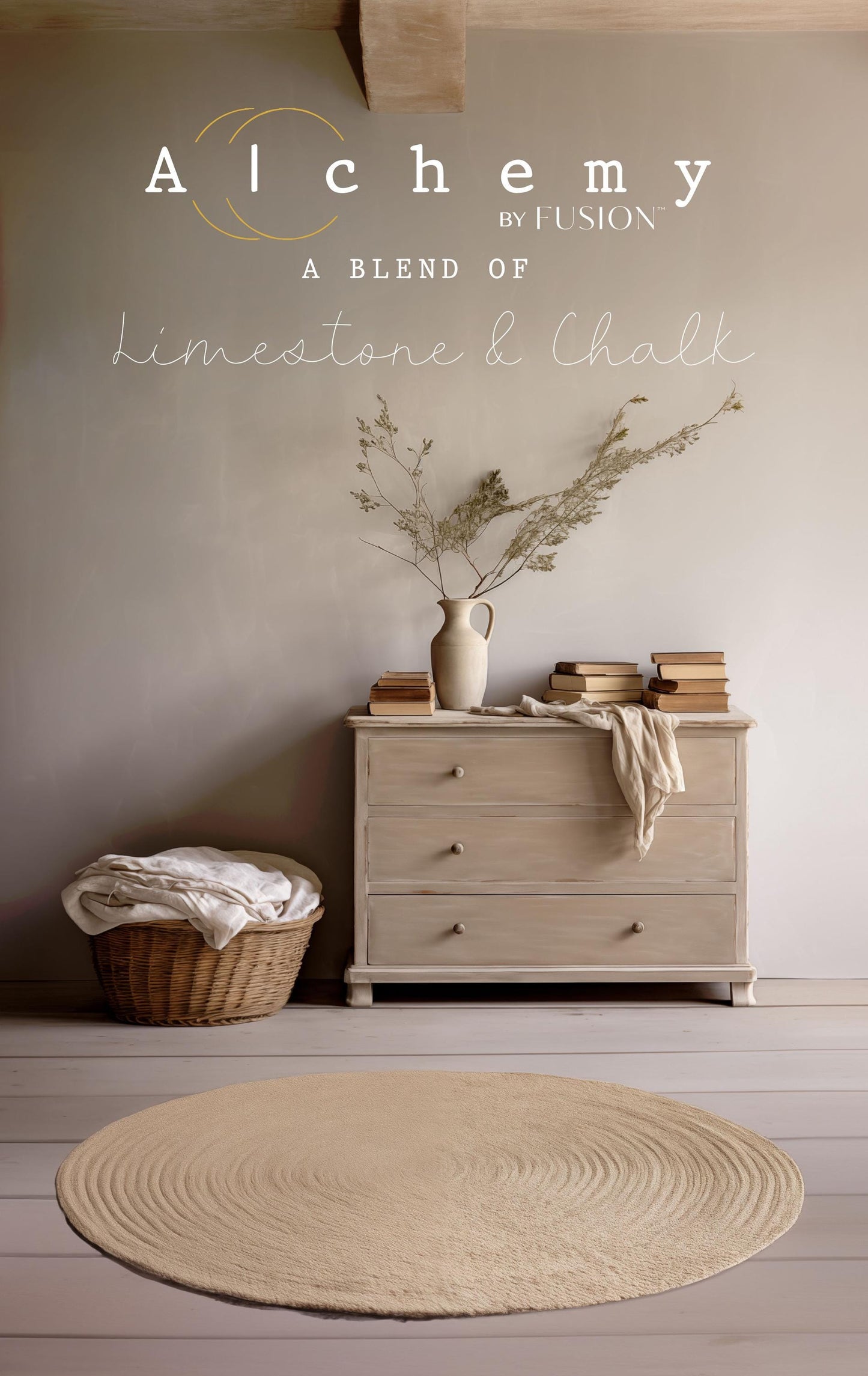 Alchemy Clay Limestone Chalk Paint by Fusion