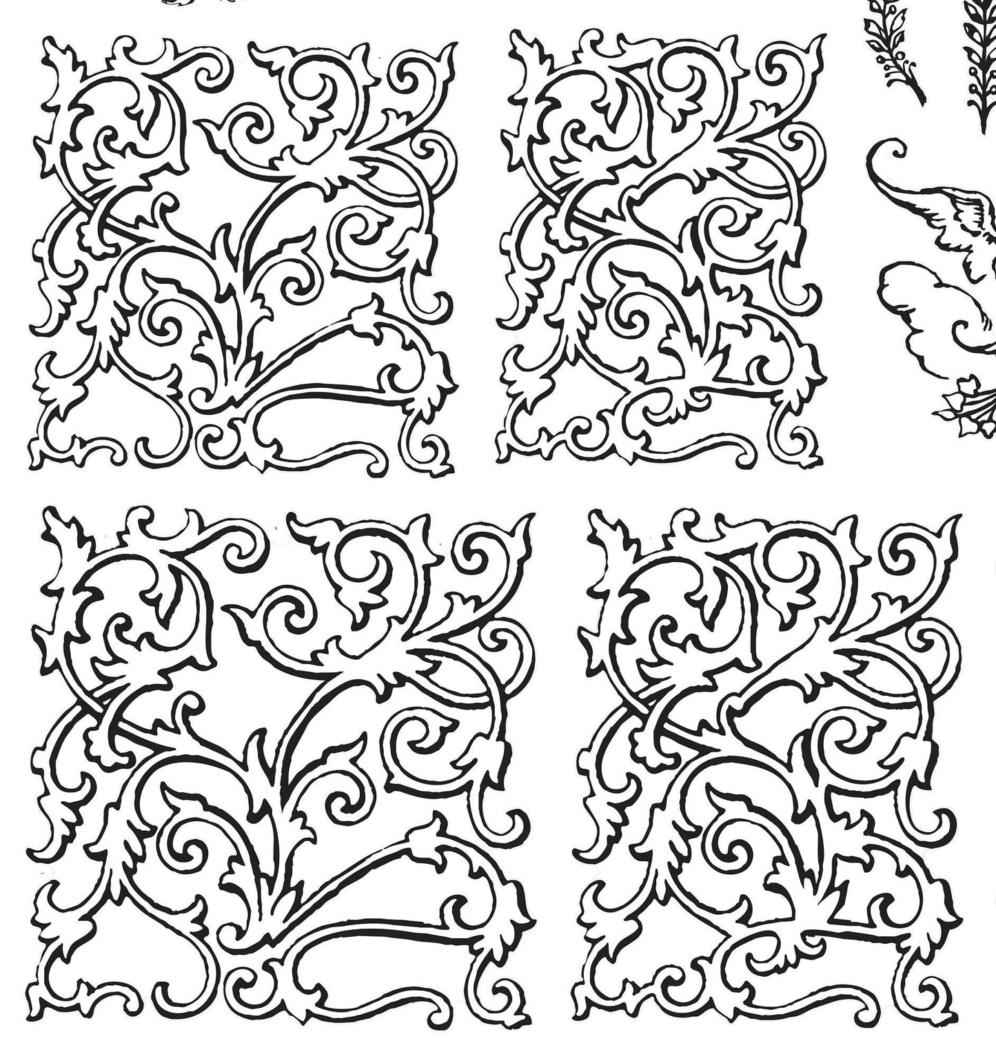 IOD Alphabellies Stamp