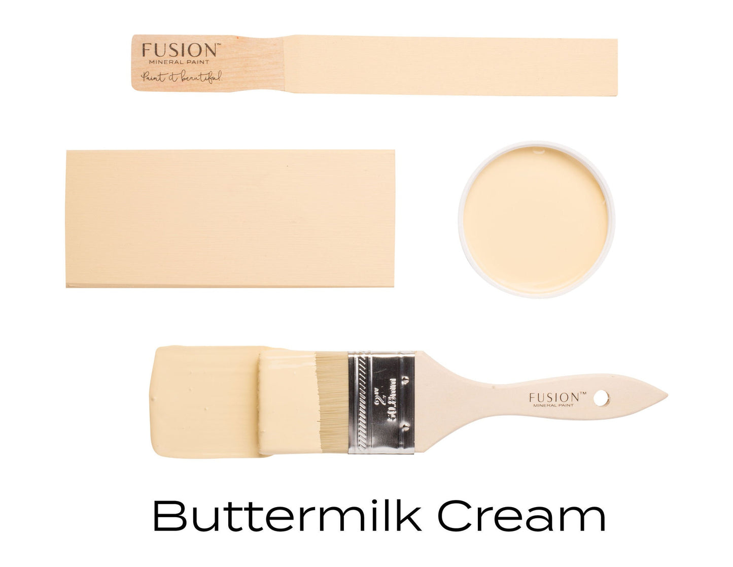 Buttermilk Cream Fusion Mineral Tester size, 37 mL