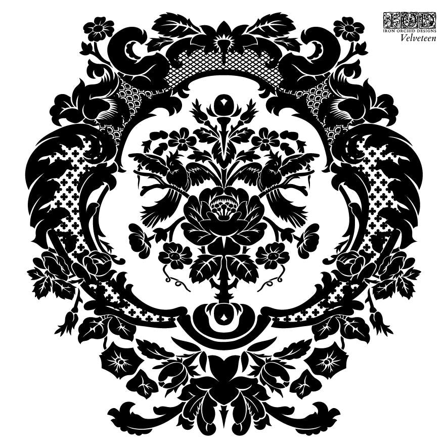 IOD Velveteen Stamp Set