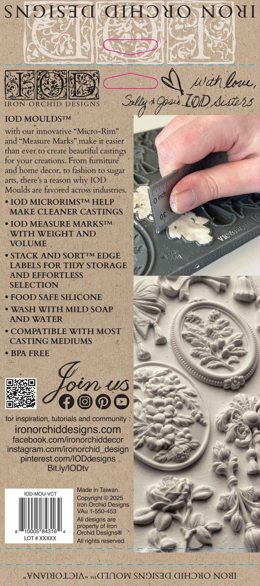 2025 IOD Victoriana Decor Mould